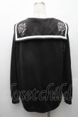 画像2: GOTH / セーラーパーカー  黒 S-26-02-11-011-GO-TO-AS-ZS (2)