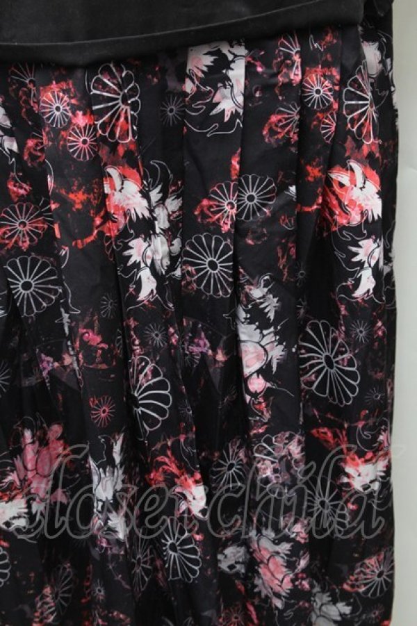 画像3: NieR Clothing / 半袖シャツワンピース  黒 S-26-02-11-013-PU-OP-AS-ZS (3)