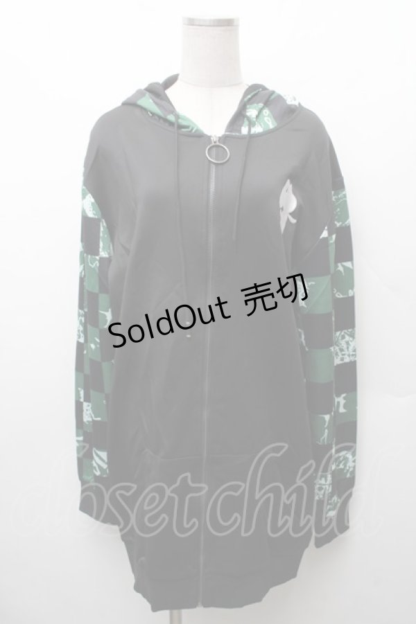 画像1: NieR Clothing / 転写パーカー   S-26-02-11-016-PU-TO-AS-ZS (1)