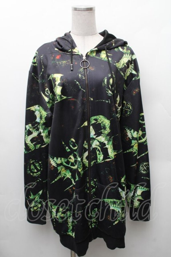 画像1: NieR Clothing / 転写パーカー   S-26-02-11-017-PU-TO-AS-ZS (1)