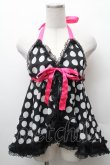 画像1: SEXY DYNAMITE LONDON / ベビードール  黒ｘ白 S-26-02-11-019-PU-TO-AS-ZS (1)