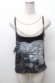 画像1: h.ANARCHY / プリントチェーンキャミソール  黒 S-26-02-11-020-HN-TO-HR-ZS (1)