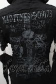 画像5: MAD / ガーゼフードZIPパーカー M 黒 S-26-02-11-033-PU-TO-HR-ZS (5)