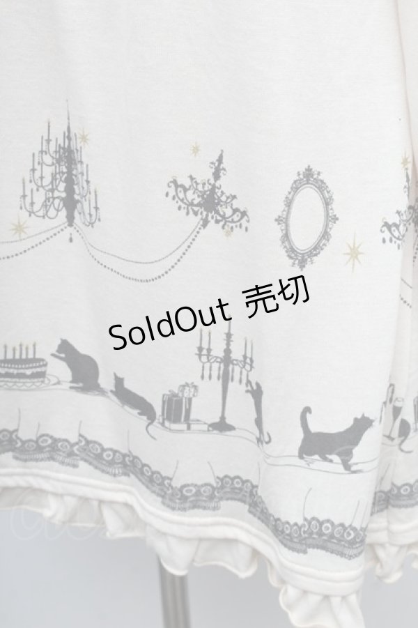 画像3: axes femme / シルエットねこptプルオーバー  オフ S-26-02-11-003-AX-TO-AS-ZS (3)