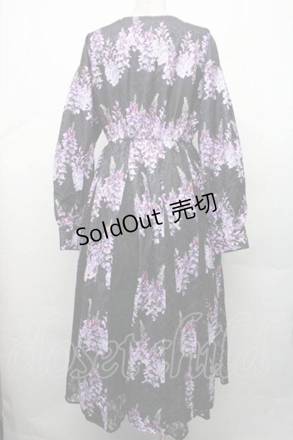 画像3: axes femme / カシュクールワンピース  黒 S-26-02-13-048-AX-OP-AS-ZS (3)