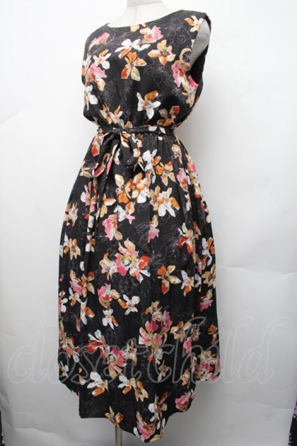 画像2: axes femme / 総柄ワンピース   S-26-02-13-049-AX-OP-AS-ZS (2)