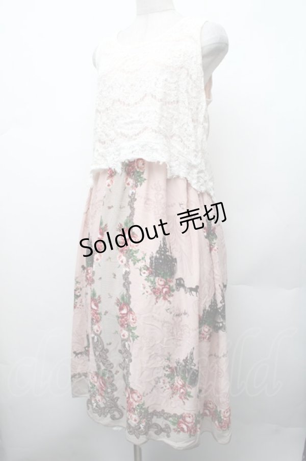 画像2: axes femme / 総柄ワンピース   S-26-02-13-050-AX-OP-AS-ZS (2)