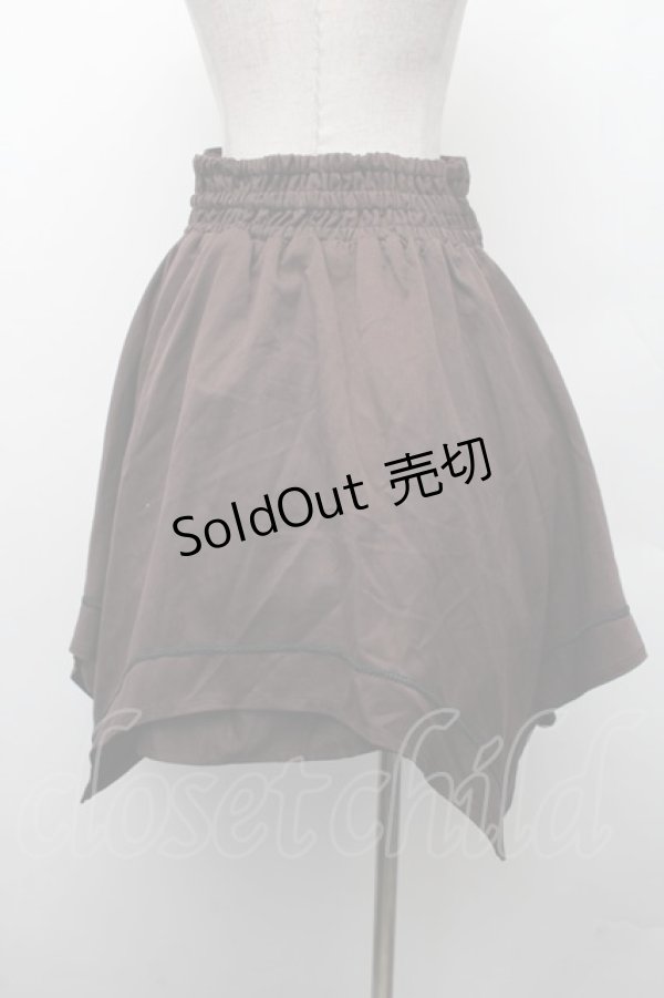 画像3: axes femme POETIQUE / バラ刺繍入りスカート  ブラウン S-26-02-13-055-AX-BL-HR-ZS (3)