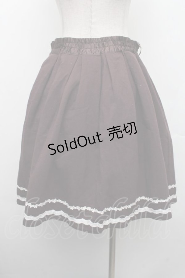 画像2: axes femme / リバーシブルスカート  ブラウン S-26-02-13-056-AX-PA-HR-ZS (2)