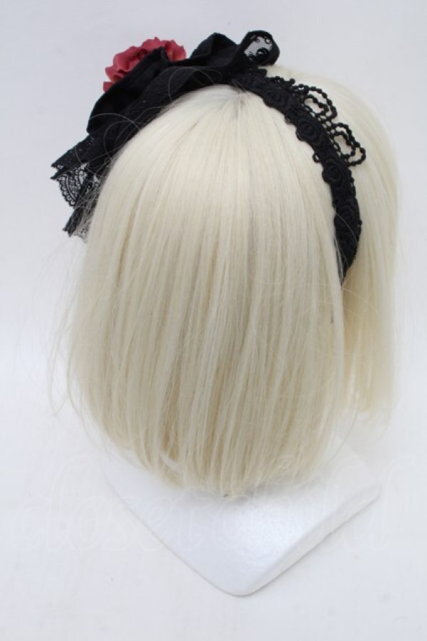 画像3: ALICE and the PIRATES / Sweet Devil丸型ヘッドドレスカチューシャ  黒ｘピンク S-26-02-13-006-PA-AC-HR-ZS (3)