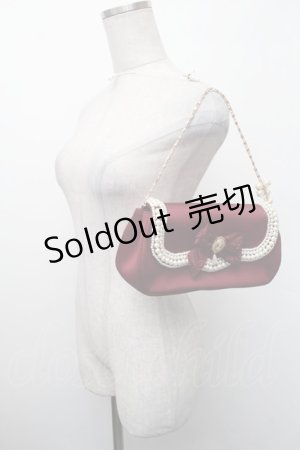 画像: axes femme / 刺繍ショルダーバッグ  ラベンダー S-26-02-13-012-AX-BG-HR-ZS