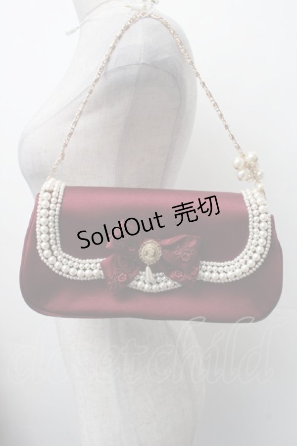 画像2: axes femme / 刺繍ショルダーバッグ  ラベンダー S-26-02-13-012-AX-BG-HR-ZS (2)