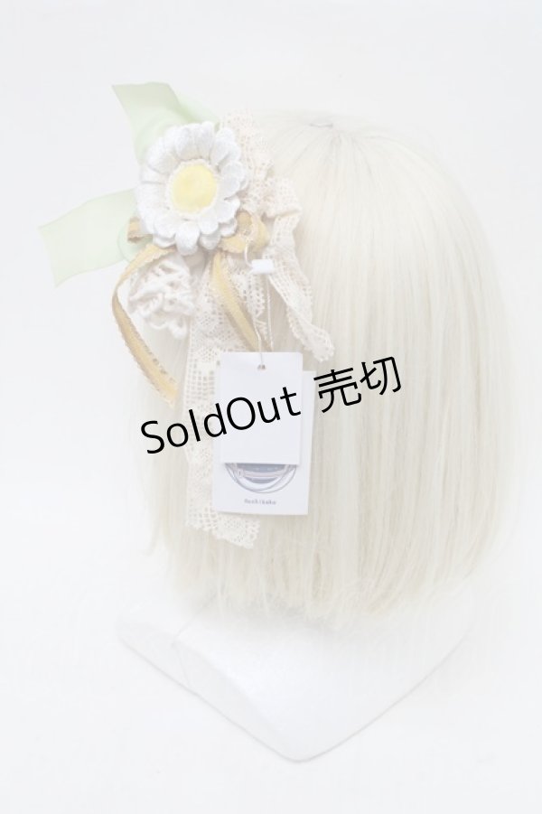 画像2: Hoshibako Works / チェルシーガール フルールコサージュ  オフ S-26-02-13-002-LO-AC-AS-ZS (2)