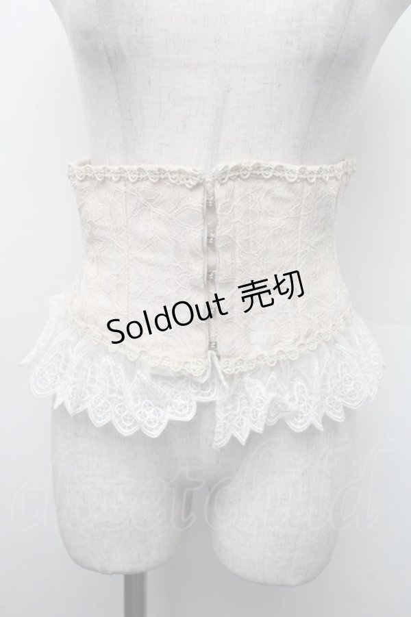 画像1: abilletage / ダブルレースベリーショートコルセット L ベージュ S-26-02-13-016-GO-TO-HR-ZS (1)