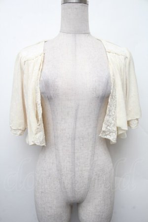 画像: axes femme / ベロアボレロ  オフ S-26-02-13-023-AX-TO-AS-ZS