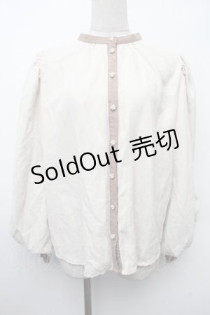 画像: axes femme / シフォントップス  オフ S-26-02-13-024-AX-TO-AS-ZS