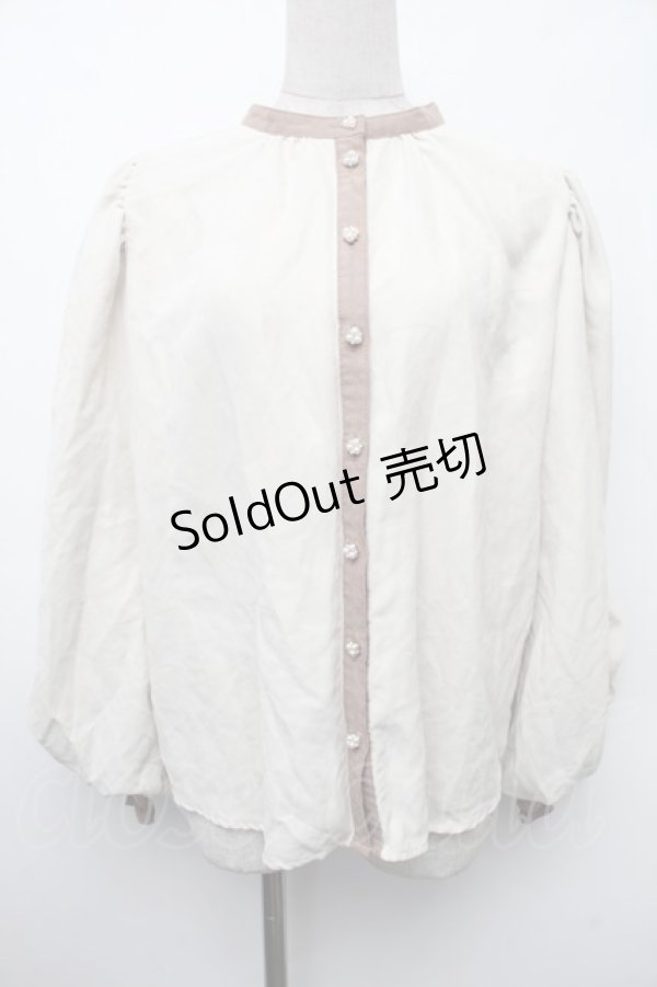 画像1: axes femme / シフォントップス  オフ S-26-02-13-024-AX-TO-AS-ZS (1)