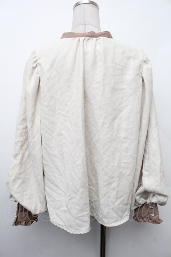 画像2: axes femme / シフォントップス  オフ S-26-02-13-024-AX-TO-AS-ZS (2)