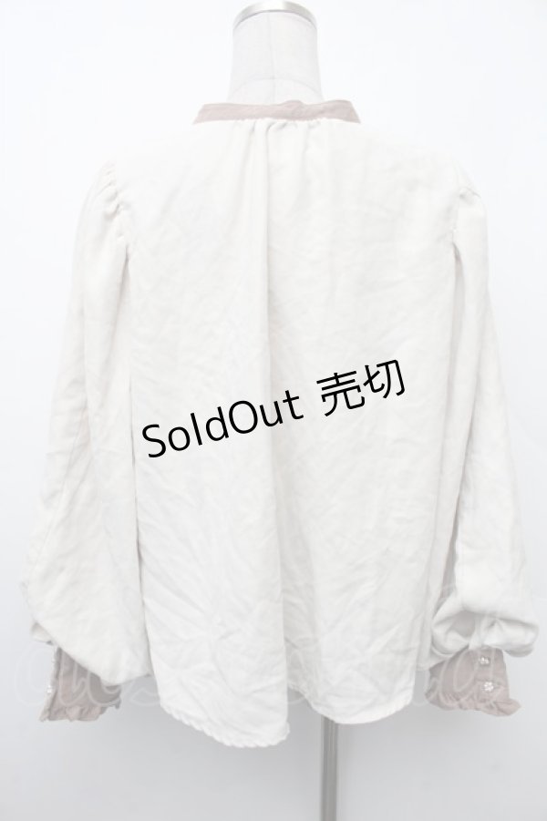 画像2: axes femme / シフォントップス  オフ S-26-02-13-024-AX-TO-AS-ZS (2)