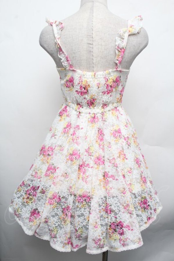 画像2: LIZ LISA / 花柄レースチュニック  ピンク S-26-02-15-043-LO-TO-HR-ZS (2)