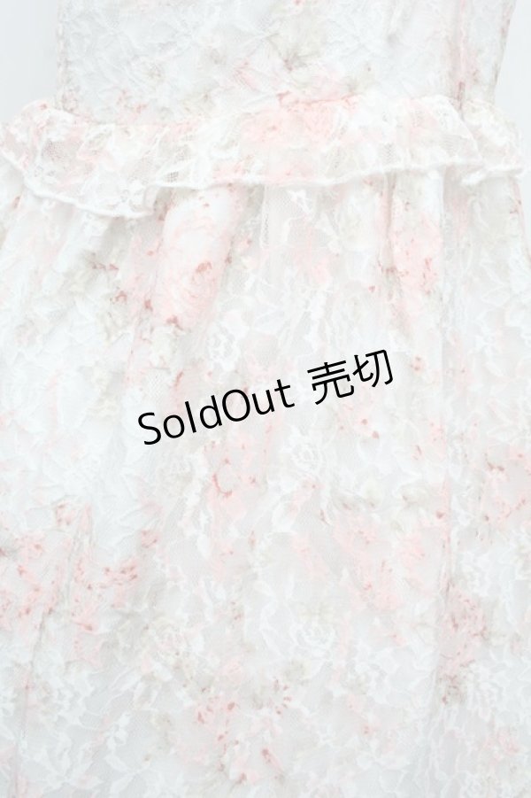 画像4: LIZ LISA / 花柄レースキャミワンピース  ピンク S-26-02-15-044-LO-OP-HR-ZS (4)