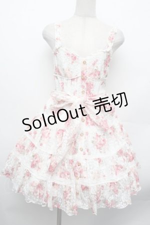 画像: LIZ LISA / 花柄レースチュニック  ピンク S-26-02-15-046-LO-TO-HR-ZS