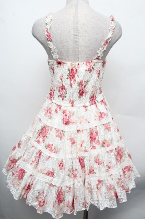 画像2: LIZ LISA / 花柄レースチュニック  ピンク S-26-02-15-047-LO-TO-HR-ZS (2)