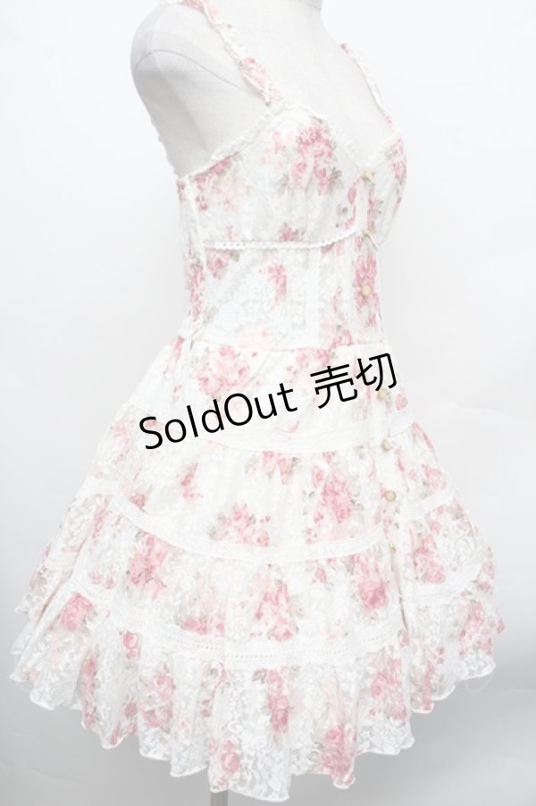 画像3: LIZ LISA / 花柄レースチュニック  ピンク S-26-02-15-047-LO-TO-HR-ZS (3)