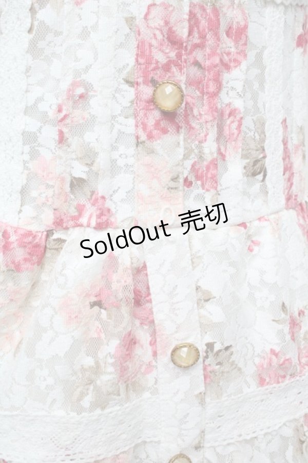 画像4: LIZ LISA / 花柄レースチュニック  ピンク S-26-02-15-047-LO-TO-HR-ZS (4)