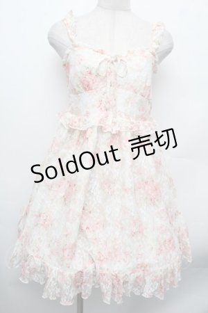 画像: LIZ LISA / 花柄レースチュニック  ピンク S-26-02-15-049-LO-TO-HR-ZS