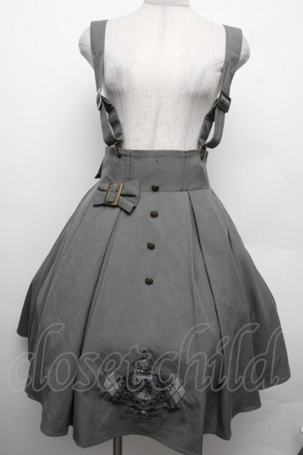 画像1: Amavel / Classic Schoolボックスプリーツスカート  グリーン S-26-02-15-054-CA-SK-AS-ZS (1)