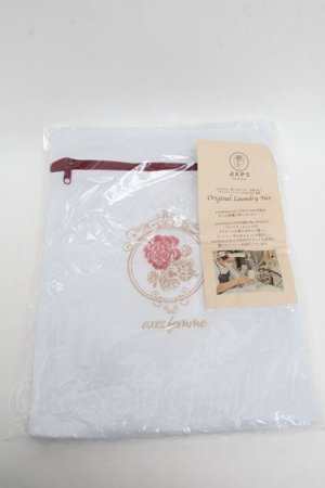 画像: axes femme / ランドリーネット  白 S-26-02-15-008-AX-ZA-AS-ZS