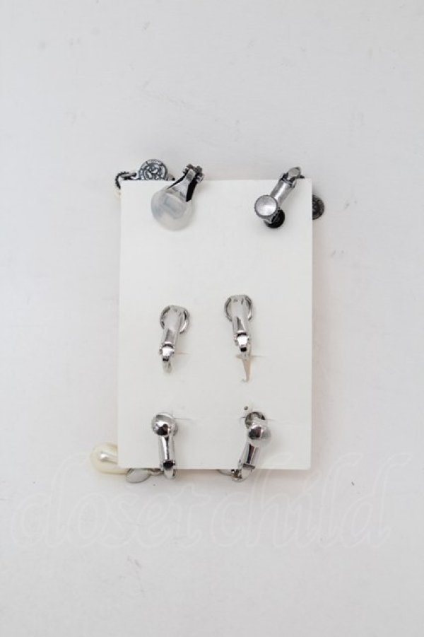 画像2: axes femme / イヤリングセット  シルバー S-26-02-15-009-AX-CO-AS-ZS (2)