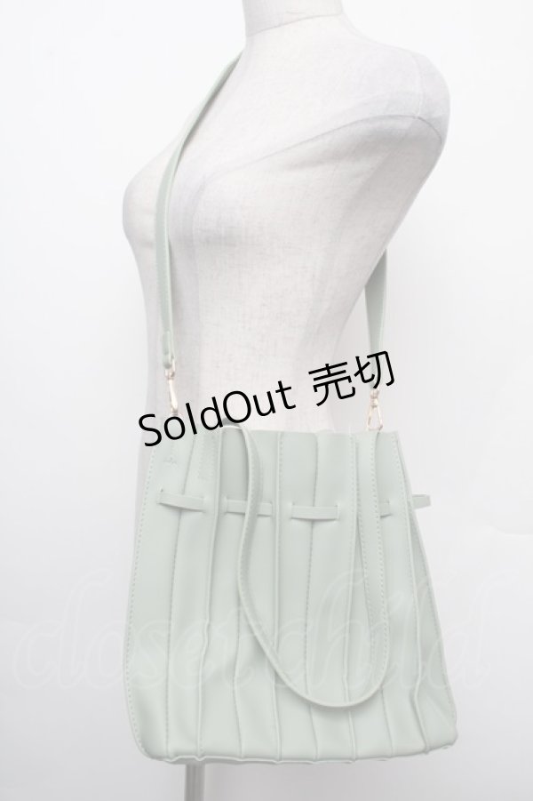 画像2: axes femme / カヌレバッグ  グリーン S-26-02-15-010-AX-BG-AS-ZS (2)