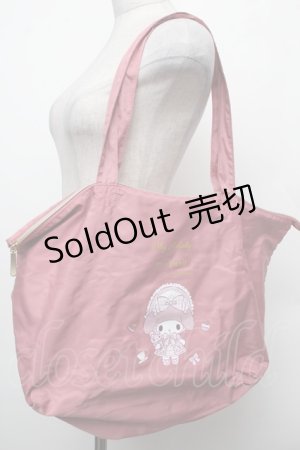 画像: m petit by misako / AMポーチツキトート  ピンク S-26-02-15-012-LO-BG-HR-ZS