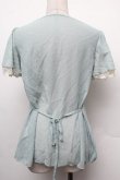 画像2: axes femme / /シフォンプリーツトップス  ミント S-26-02-15-020-AX-TO-HR-ZS (2)