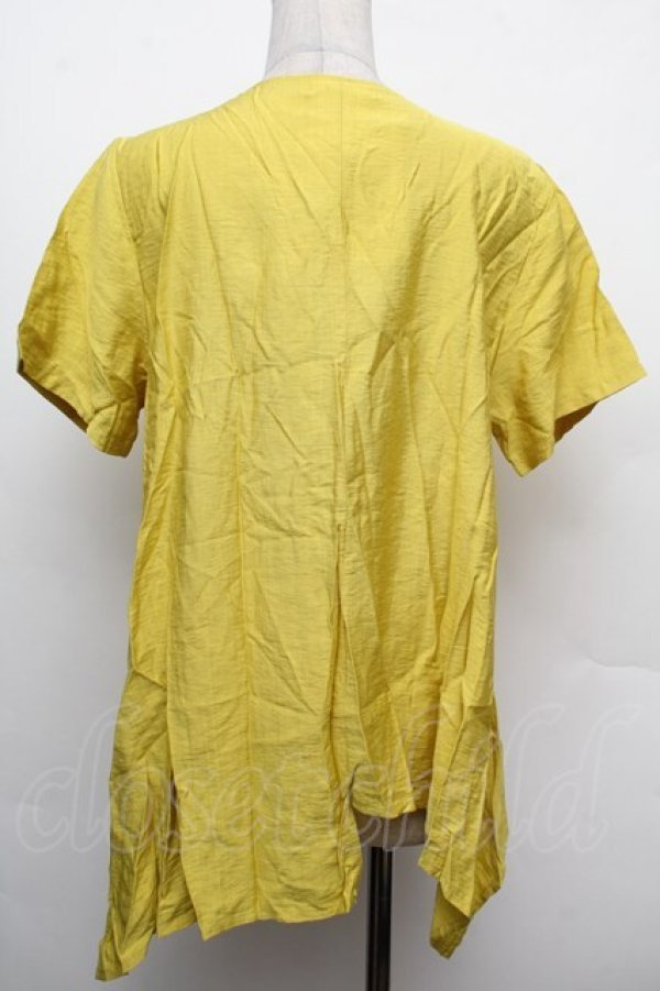 画像2: axes femme / デザインプルオーバー  イエロー S-26-02-15-021-AX-TO-AS-ZS (2)