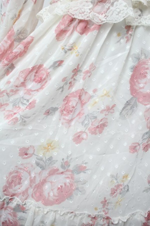 画像4: LIZ LISA / LIZ LISA×魔法少女まどかマギカ/ローズ柄ワンピース  オフ S-26-02-15-030-LO-OP-AS-ZS (4)