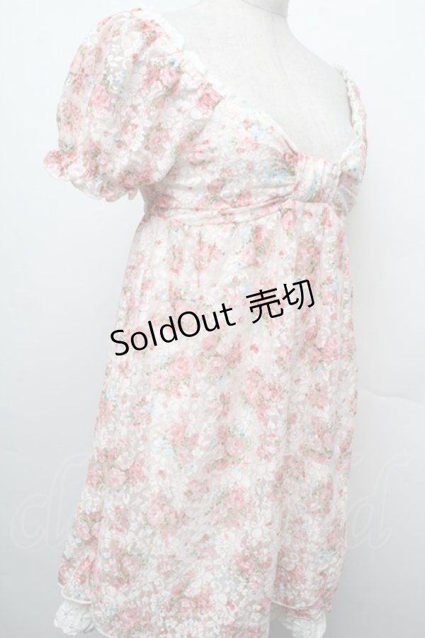 画像3: LIZ LISA / 花柄レースチュニック  ピンク S-26-02-15-031-LO-TO-HR-ZS (3)