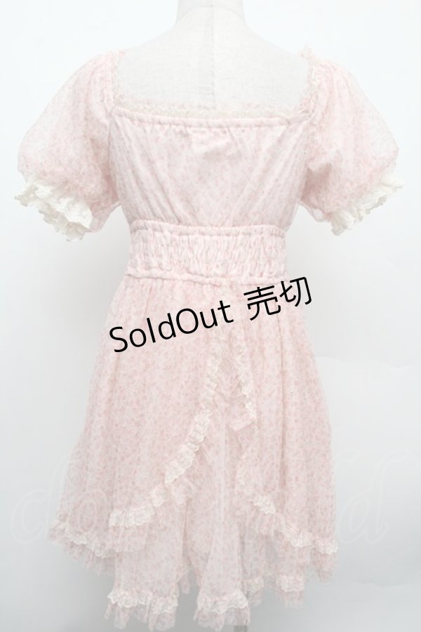 画像2: LIZ LISA / 花柄チュールチュニック  ピンク S-26-02-15-032-LO-SK-HR-ZS (2)