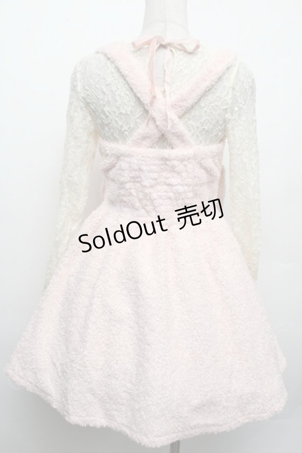 画像3: LIZ LISA / ボアワンピース  ピンク S-26-02-15-033-LO-OP-AS-ZS (3)