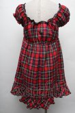 画像2: TRALALA / チェックワンピース  赤 S-26-02-15-034-LO-OP-AS-ZS (2)