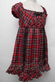 画像3: TRALALA / チェックワンピース  赤 S-26-02-15-034-LO-OP-AS-ZS (3)