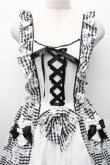 画像3: BABY,THE STARS SHINE BRIGHT / Fragrant Floral Menuet ジャンパースカート  黒ｘ白 S-26-02-17-034-BA-OP-HR-ZS (3)