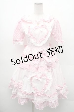 画像: BABY,THE STARS SHINE BRIGHT / Sweet My Secret Heartワンピース  ピンク S-26-02-17-036-BA-OP-HR-ZS