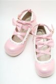 画像1: axes femme kawaii / ダブルリボンスカラップパンプス M ピンク S-26-02-17-006-AX-SH-HR-ZS (1)