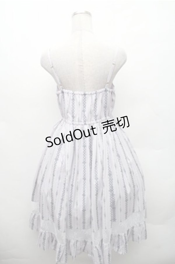 画像2: axes femme POETIQUE / レースアップリボンキャミワンピース  ラベンダー S-26-02-17-038-AX-OP-AS-ZS (2)