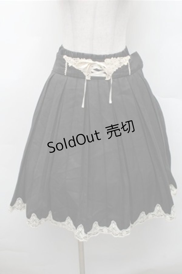 画像1: axes femme / プリーツスカート  黒 S-26-02-17-043-AX-SK-AS-ZS (1)