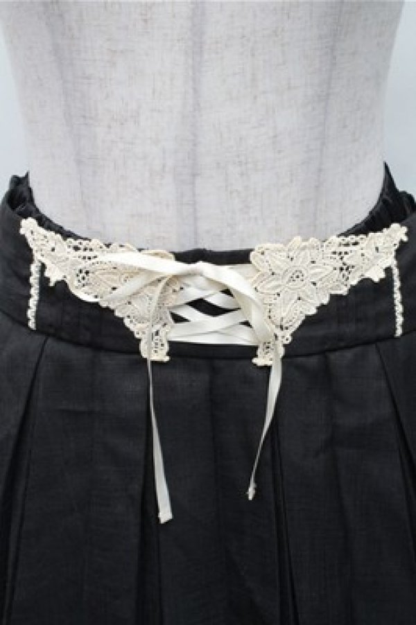 画像3: axes femme / プリーツスカート  黒 S-26-02-17-043-AX-SK-AS-ZS (3)