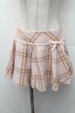 画像1: LIZ LISA / チェックスカート  ピンクｘベージュ S-26-02-17-047-LO-SK-AS-ZS (1)